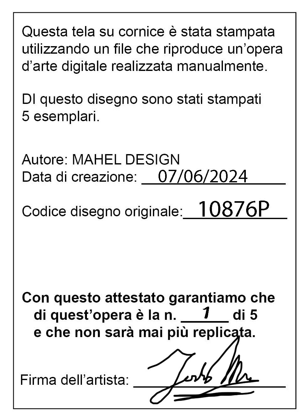 QUADRO in CANVAS - 11001P