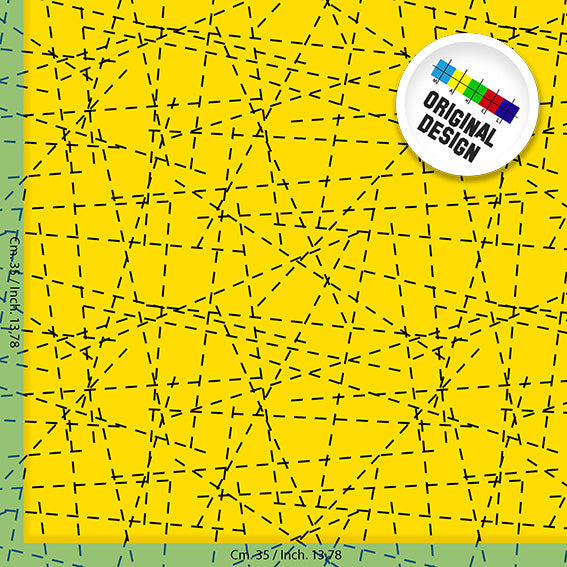 TESSUTO - Voile di cotone - Dis. 10861A