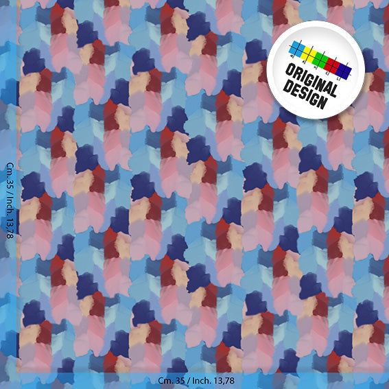 TESSUTO - Raso di cotone - Dis. 10940B