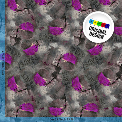 TESSUTO - Raso di cotone - Dis. 10551X