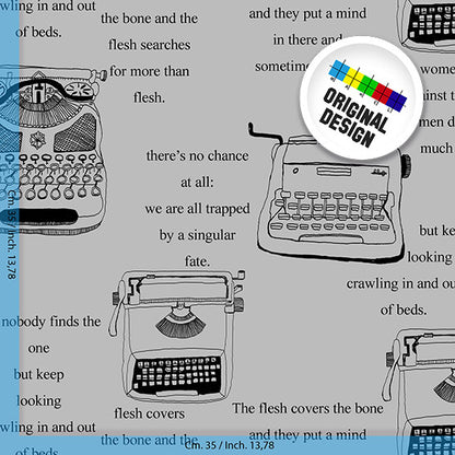 TESSUTO - Raso di cotone - Dis. 10694X