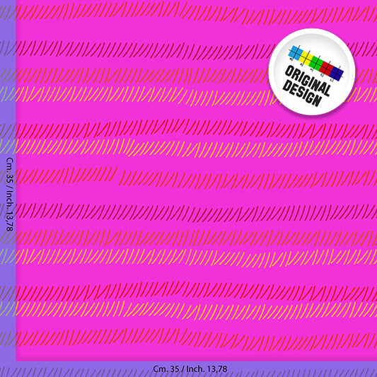 TESSUTO - Voile di cotone - Dis. 10697C