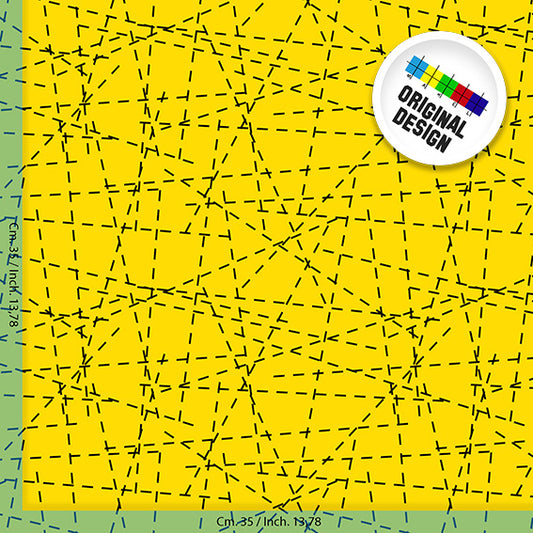 TESSUTO - Voile di cotone - Dis. 10861A