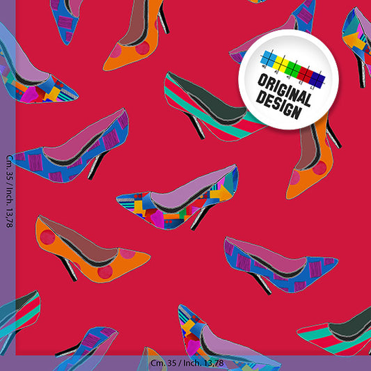 TESSUTO - Voile di cotone - Dis. 10925E