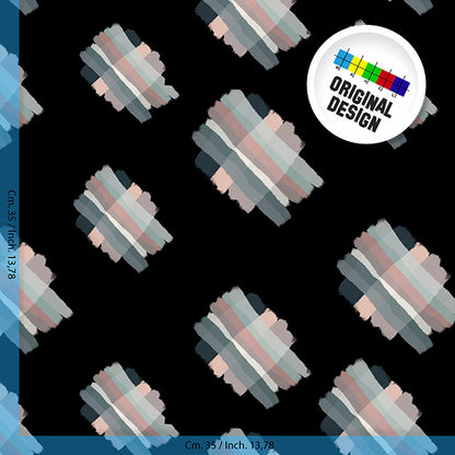 TESSUTO - Raso di cotone - Dis. 10945A