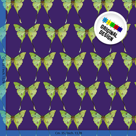 TESSUTO - Voile di cotone - Dis. 10947C