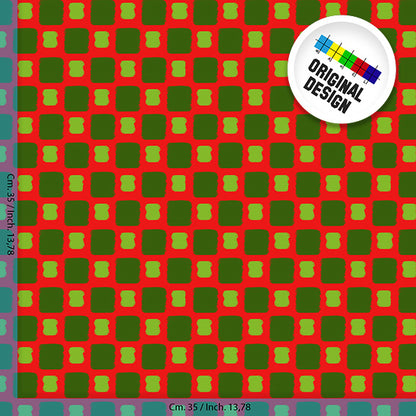 TESSUTO - Raso di cotone - Dis. 10969B