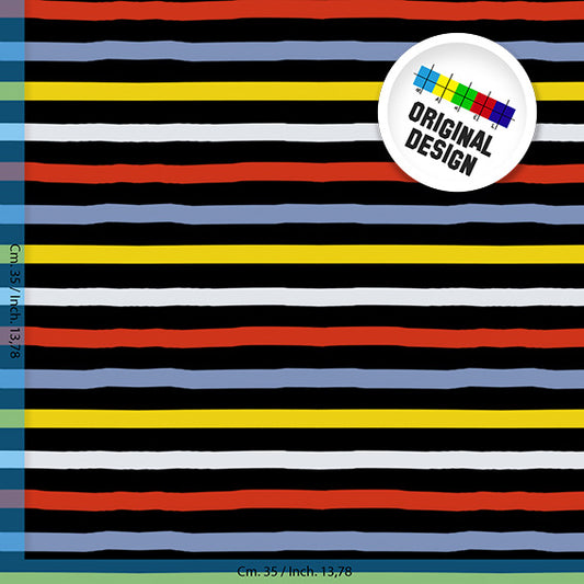 TESSUTO - Jersey  di cotone - Dis. 10996A